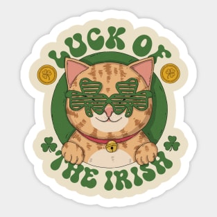 Luck Of The Irish Sticker